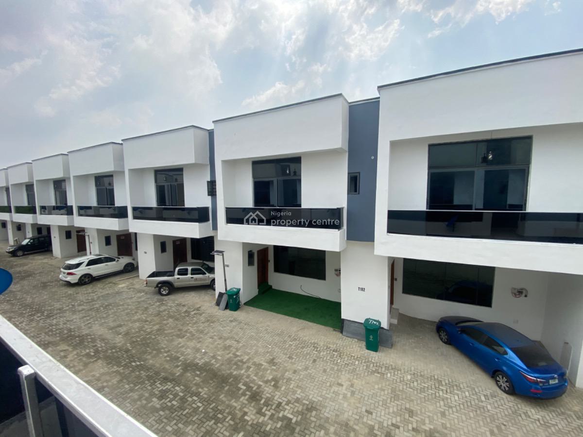 Newly Built 4bedroom Terrace in a Gated Mini Estate, Alasia Town, By Lbs, Lekki, Lagos, Alasia, Ajah, Lagos, Terraced Duplex for Sale