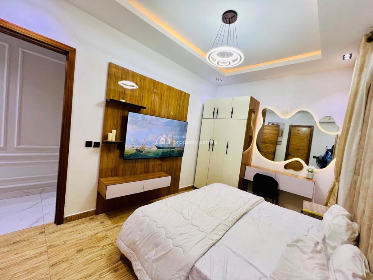 4 Bedroom Semi Detached Self Compound Duplex with Ps5, Orchid Road, Lekki Phase 2, Lekki, Lagos, House Short Let