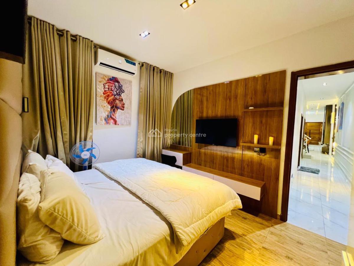 4 Bedroom Semi Detached Self Compound Duplex with Ps5, Orchid Road, Lekki Phase 2, Lekki, Lagos, House Short Let