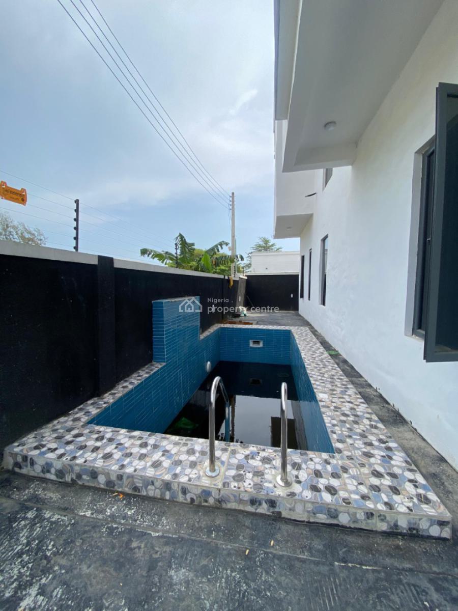 Luxury 4bedroom  Fully Detached Duplex with Bq and Swimming Pool, Abraham Adesanya, Ajah, Lagos, Detached Duplex for Sale