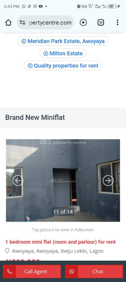 Luxury and Excellent Brand New 2beds, Sangotedo, Ajah, Lagos, House for Rent