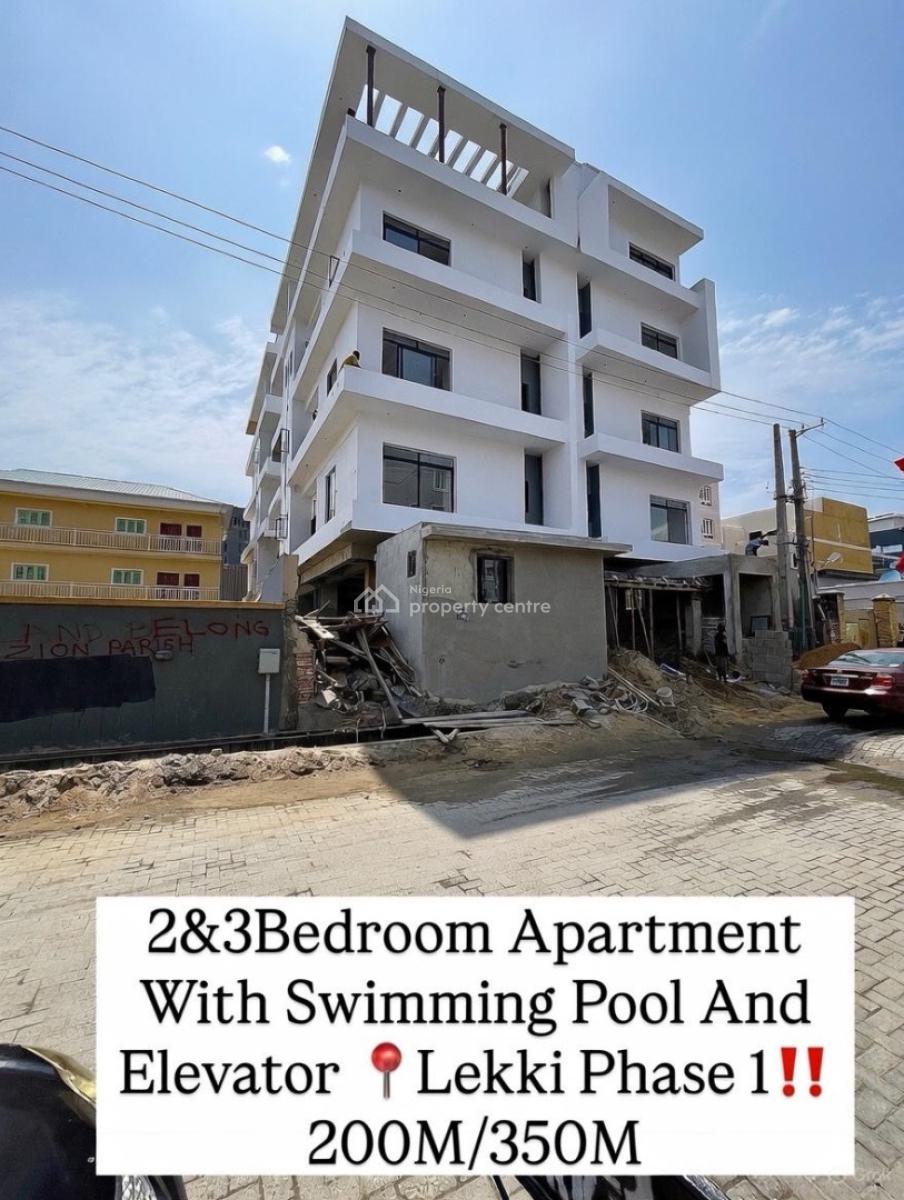 Lovely 3 Bedroom Apartment with Bq, Lekki Phase 1, Lekki Phase 1, Lekki, Lagos, Block of Flats for Sale