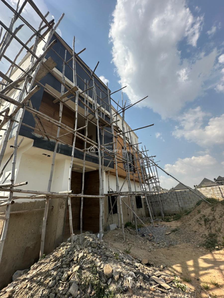 Well Located Spacious 3-bedroom Detached Duplex with Pool & Cinema, Lugbe District, Abuja, Detached Duplex for Sale