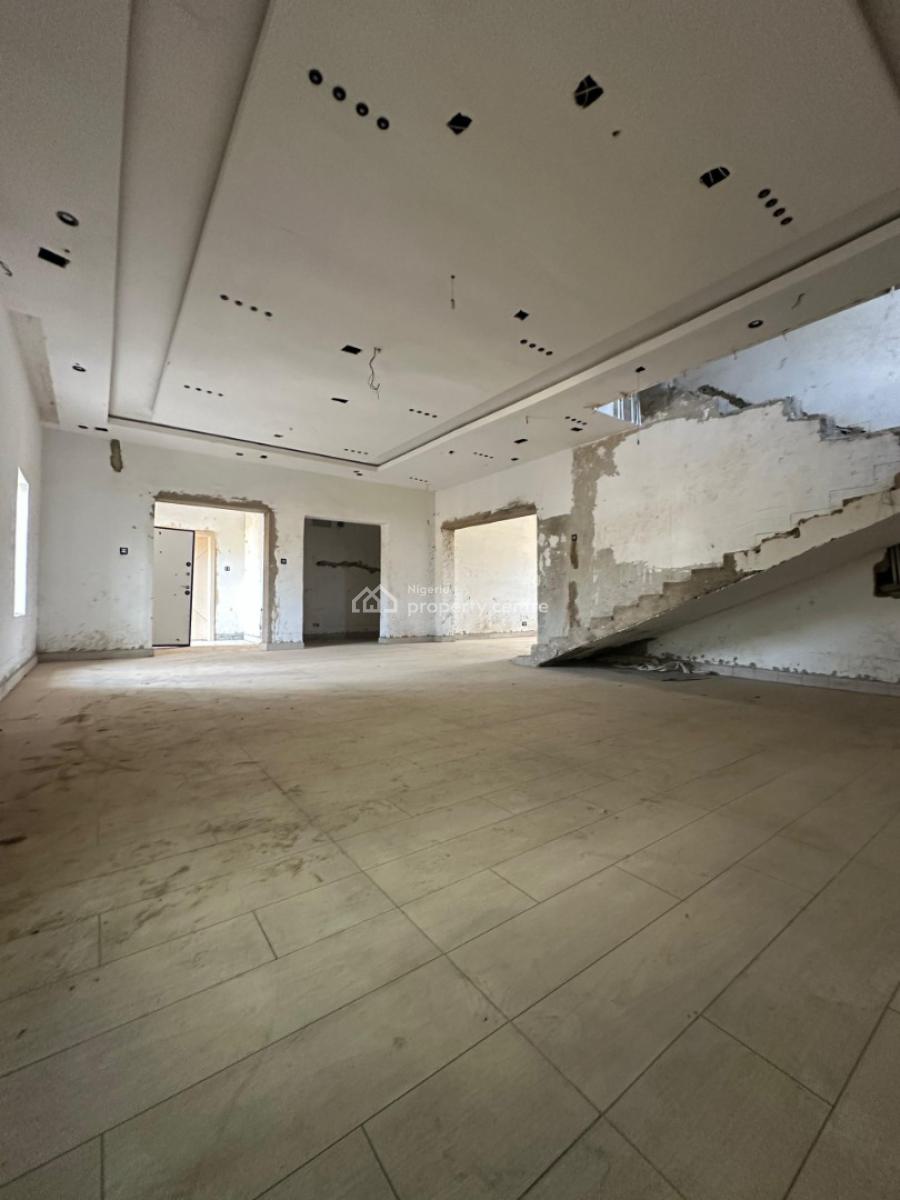 Well Located Spacious 3-bedroom Detached Duplex with Pool & Cinema, Lugbe District, Abuja, Detached Duplex for Sale