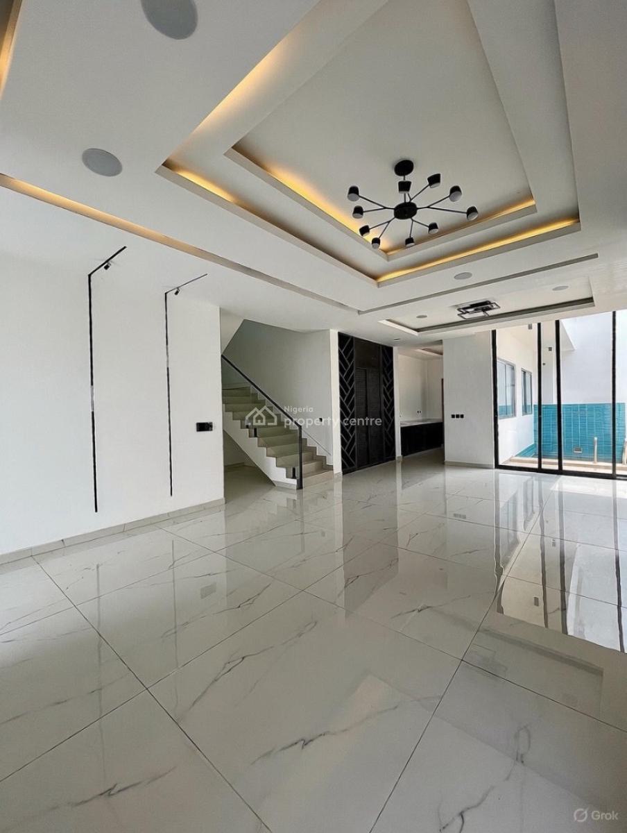 Contemporary 5 Bedroom Detached Duplex with Pool,cinema,gym and Bq, Ikate, Ikate, Lekki, Lagos, Detached Duplex for Sale