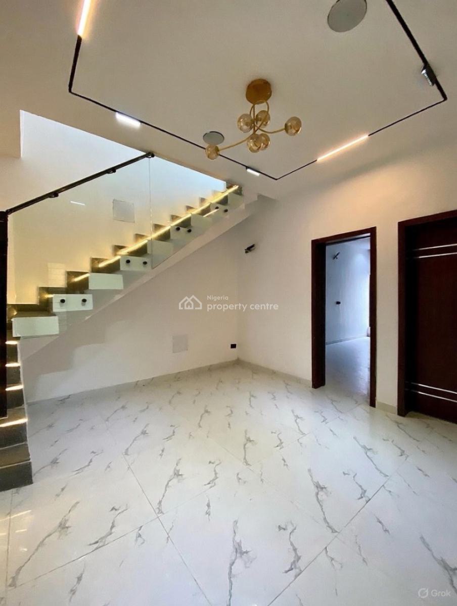 Modern 4 Bedroom Terrace Duplex with Swimming Pool and Bq, Osapa London, Osapa, Lekki, Lagos, Terraced Duplex for Sale