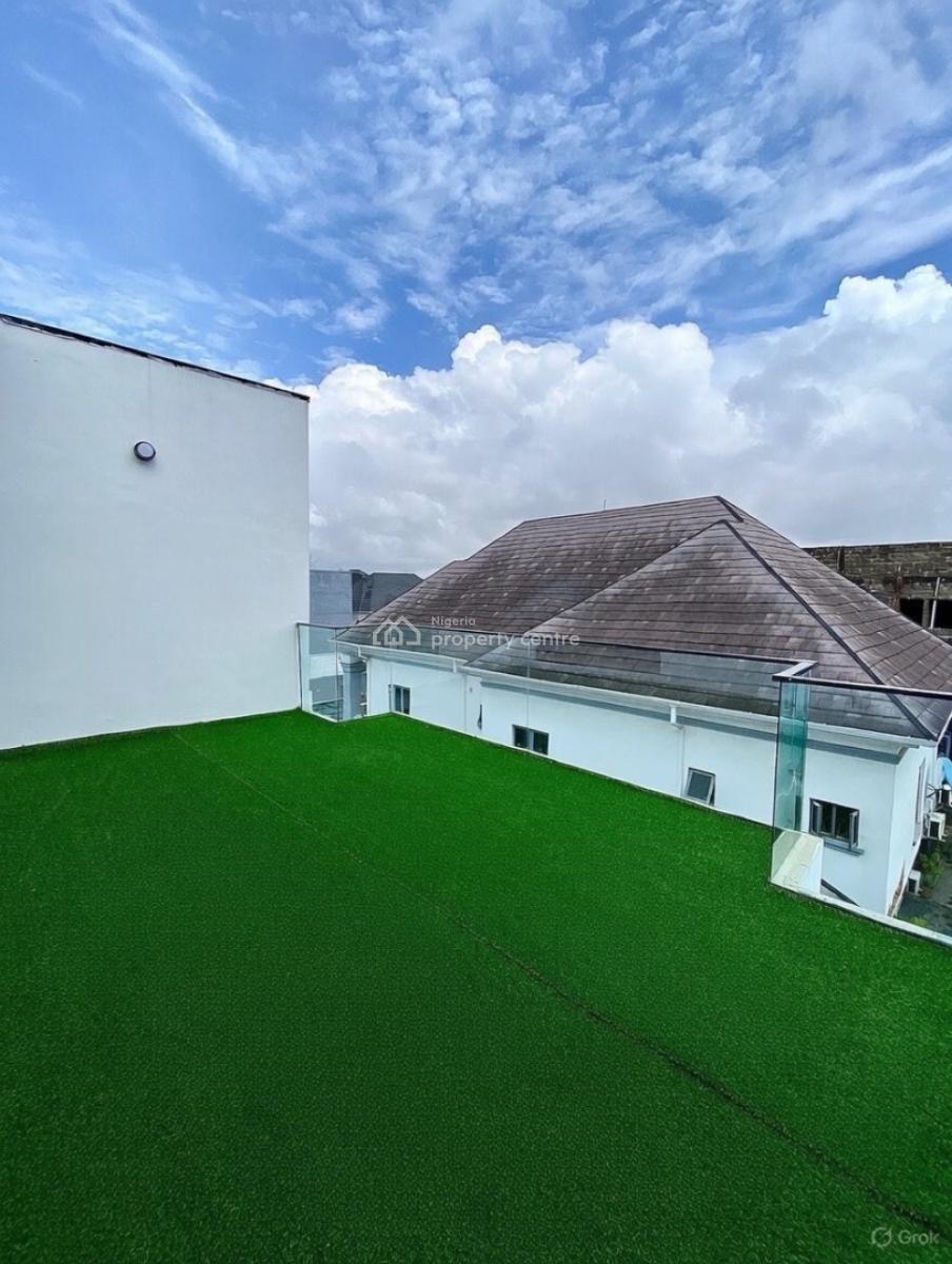 Modern 4 Bedroom Terrace Duplex with Swimming Pool and Bq, Osapa London, Osapa, Lekki, Lagos, Terraced Duplex for Sale