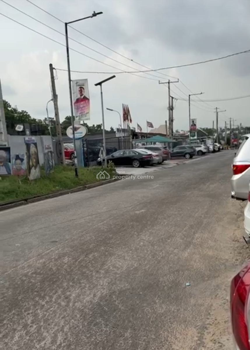 Size: 2400sqmdirectly Facing The Road in a Strategic Location, Cmd Road Facing The Road in a Strategic Location, Magodo, Lagos, Commercial Land for Rent