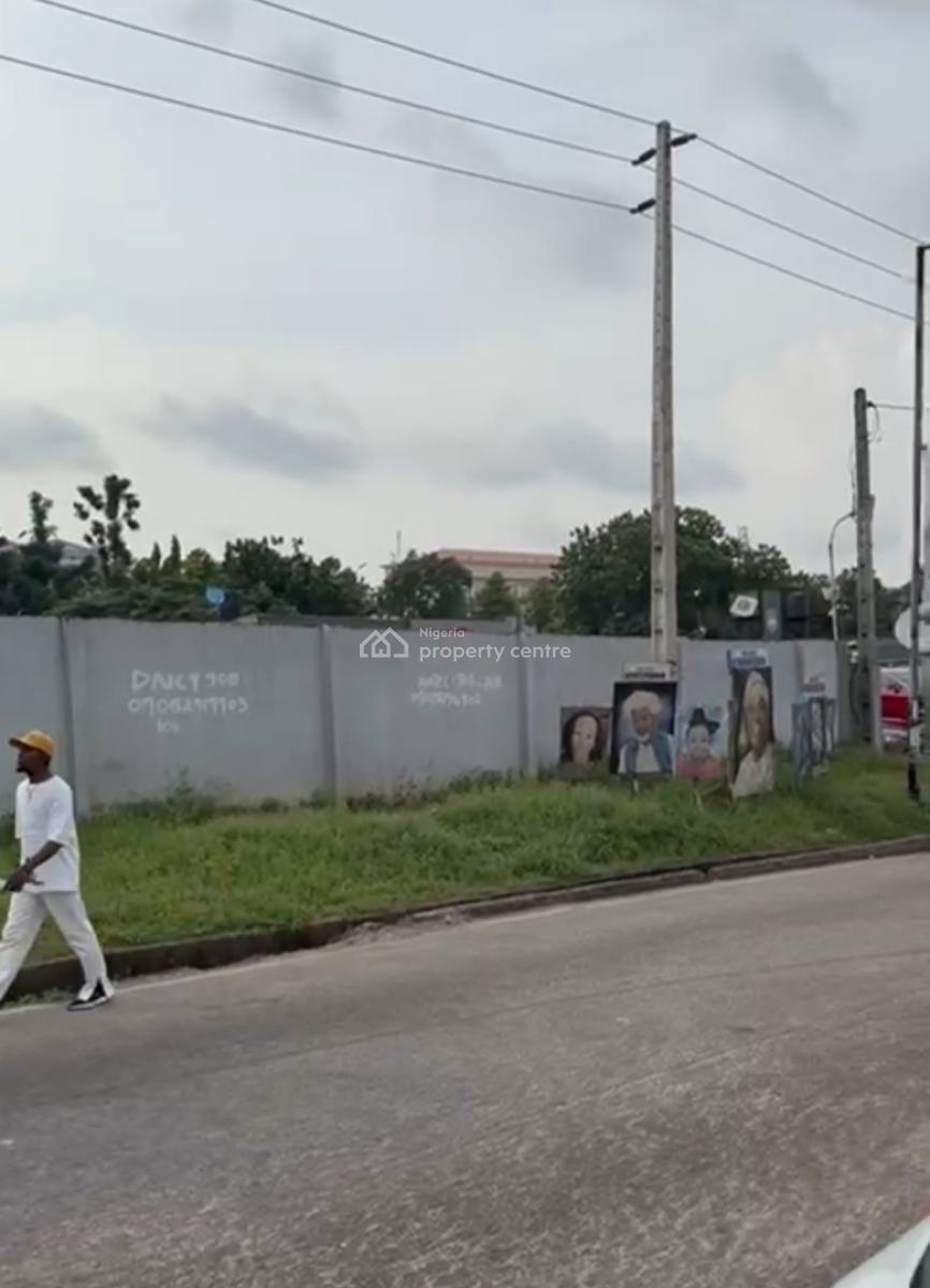 Size: 2400sqmdirectly Facing The Road in a Strategic Location, Cmd Road Facing The Road in a Strategic Location, Magodo, Lagos, Commercial Land for Rent