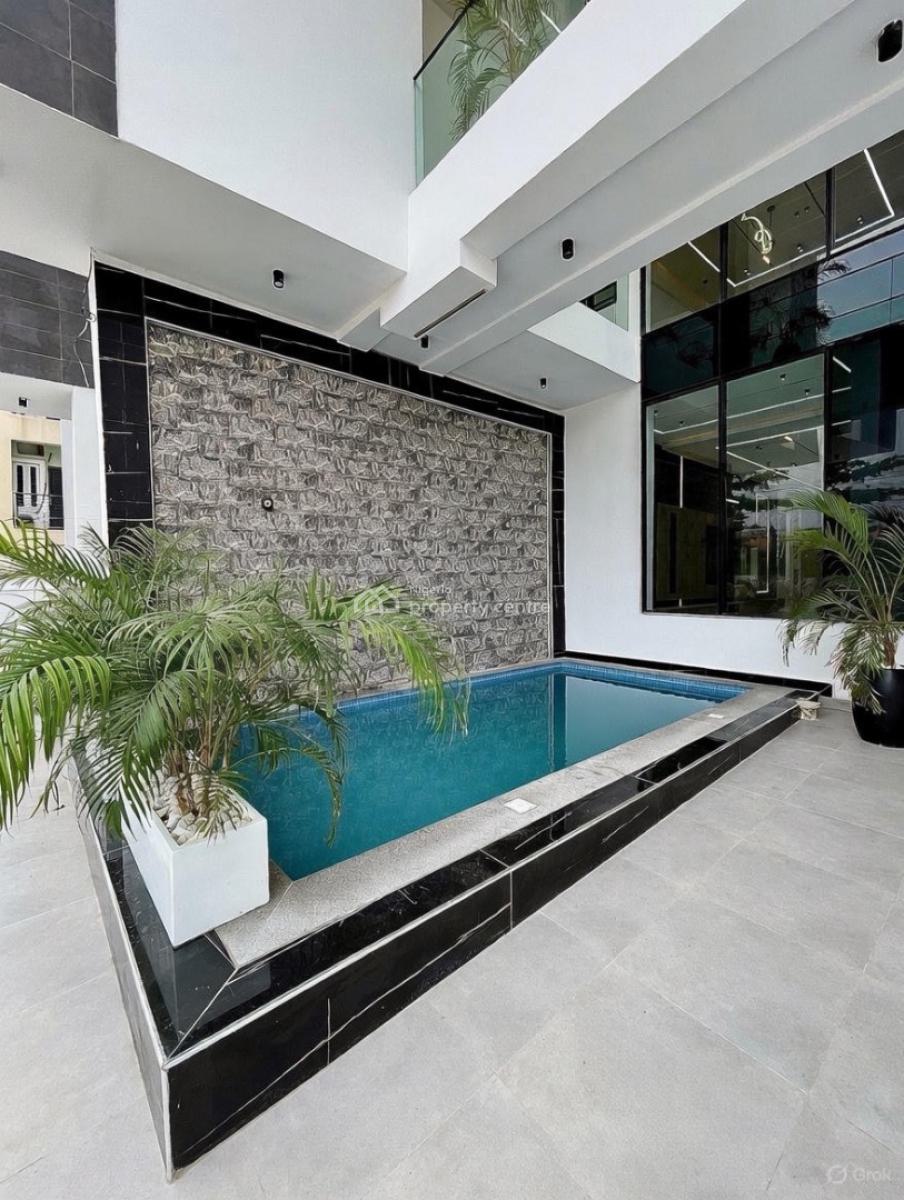 Contemporary 5 Bedroom Detached Duplex with Swimming Pool and Bq, Ikota, Ikota, Lekki, Lagos, Detached Duplex for Sale