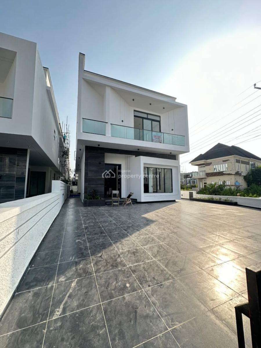 Massive Luxury 5 Bedroom Detached Duplex with a Swimming Pool and Bq, Lekki County, Ikota, Lekki, Lagos, Detached Duplex for Sale