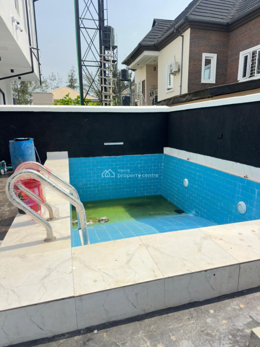 Exquisite Detailed Luxury 5 Bedroom Detached Duplex with a Pool, Lekki County, Lekki, Lagos, Detached Duplex for Sale