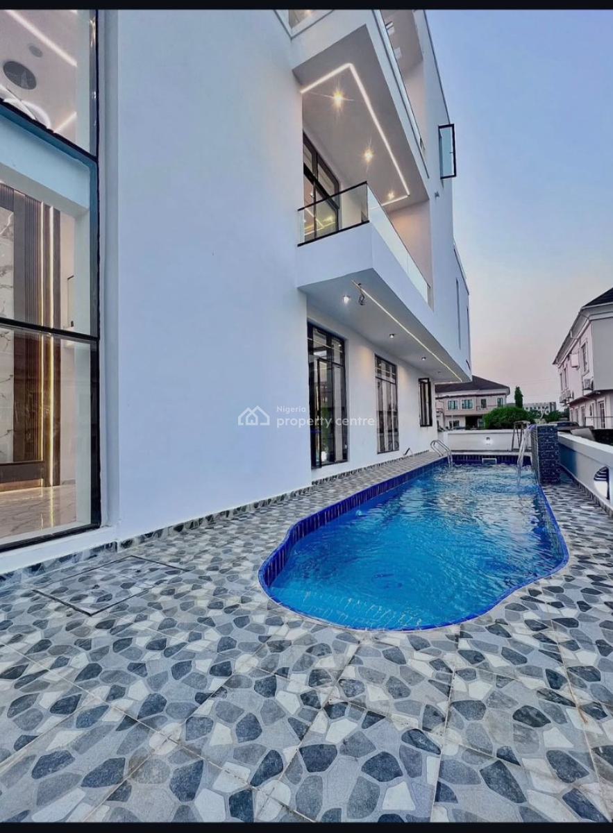 Luxury 5 Bedroom Fully Detached Duplex with Swimming Pool, Lake View  Park Phase 1, Lekki, Lagos, Detached Duplex for Sale