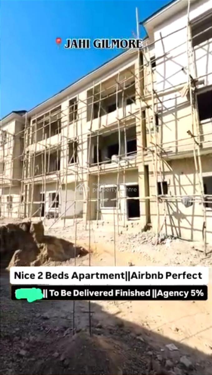 2bedrooms Apartment, By Gilmore Tarred Road, Jahi, Abuja, Flat / Apartment for Sale