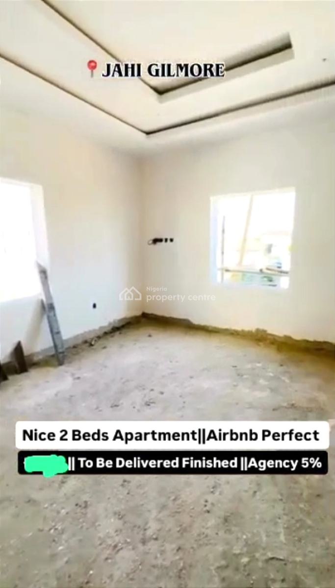 2bedrooms Apartment, By Gilmore Tarred Road, Jahi, Abuja, Flat / Apartment for Sale
