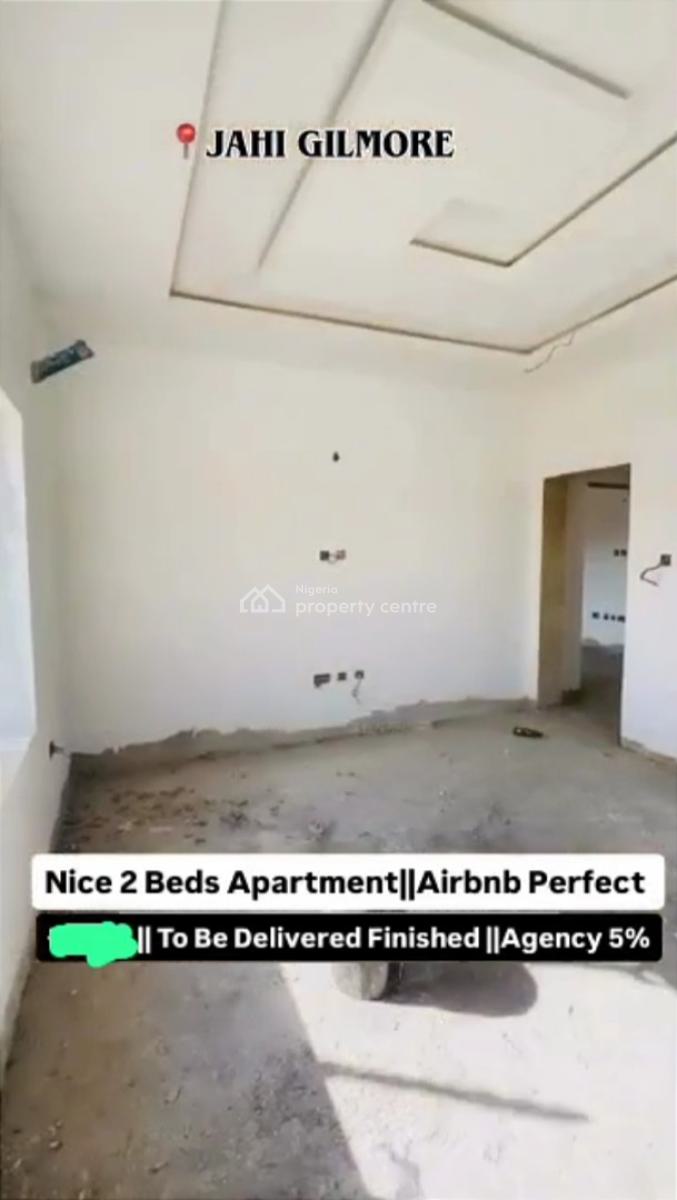 2bedrooms Apartment, By Gilmore Tarred Road, Jahi, Abuja, Flat / Apartment for Sale