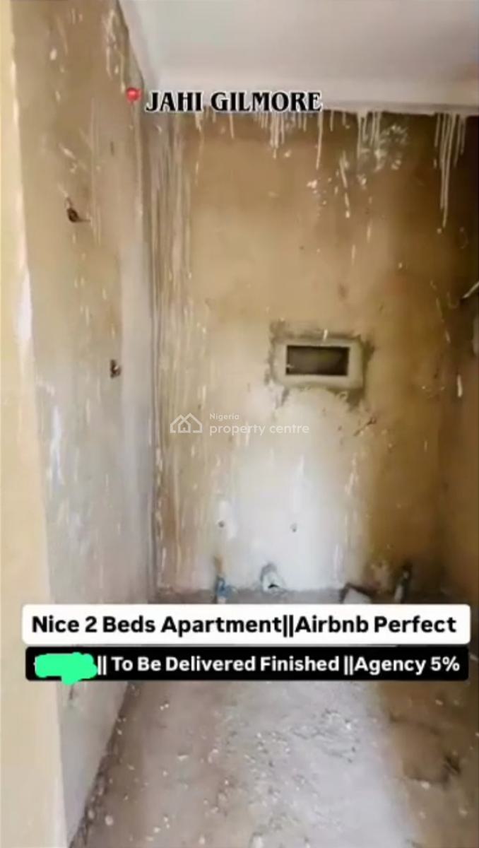 2bedrooms Apartment, By Gilmore Tarred Road, Jahi, Abuja, Flat / Apartment for Sale