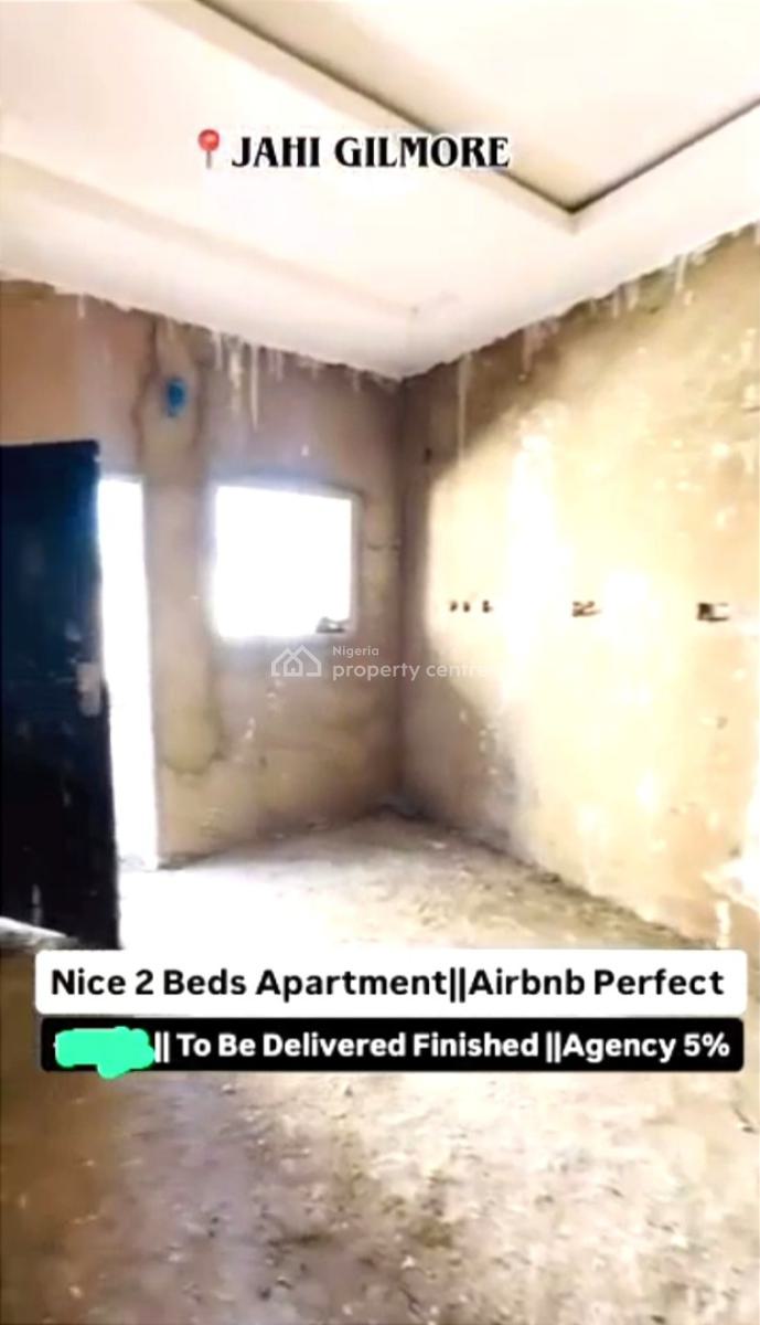 2bedrooms Apartment, By Gilmore Tarred Road, Jahi, Abuja, Flat / Apartment for Sale