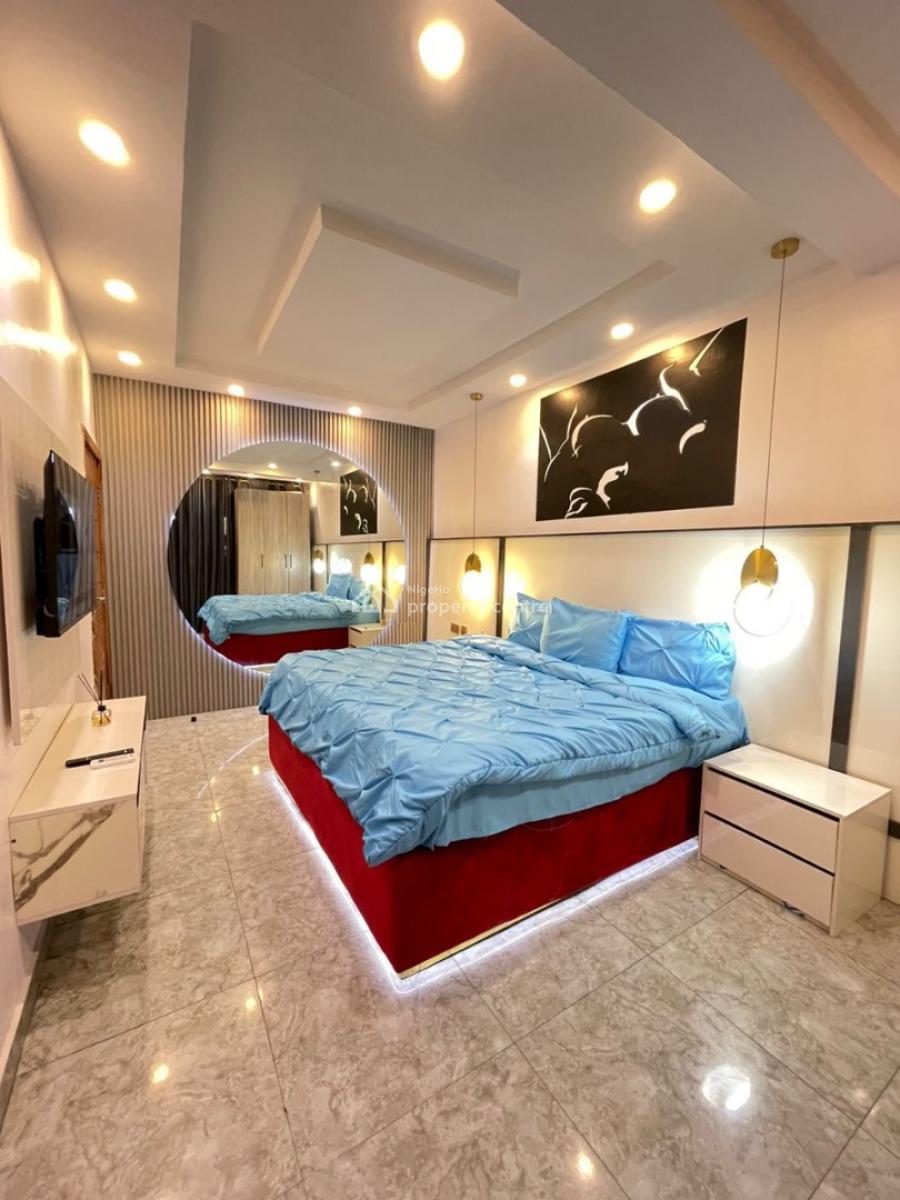 -luxury New 1bedroom with Ps5 -big Mirror -board Games - Balcony, Lekki Phase 1, Lekki, Lagos, Flat / Apartment Short Let