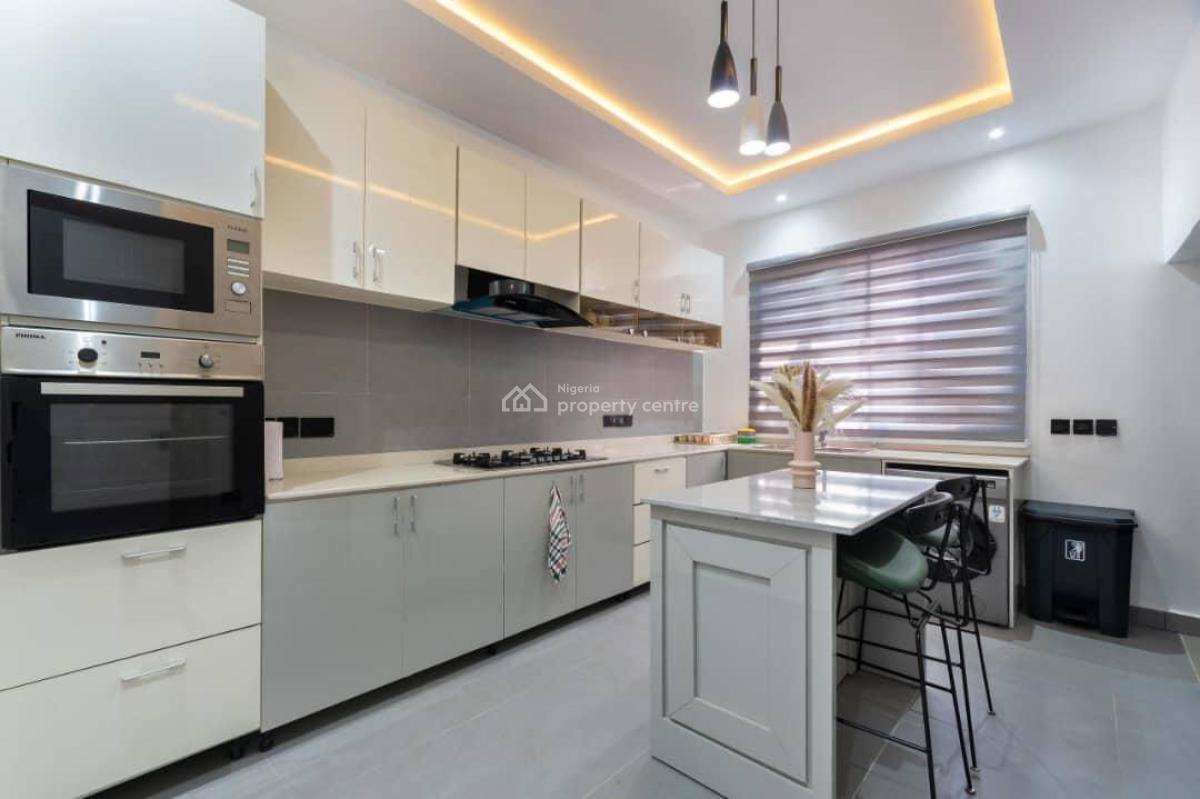 Brand New 2bedroom Smart Home with 2 Balconies, Swimming Pool  Gym &, Lekki Phase 1, Lekki, Lagos, Flat / Apartment Short Let