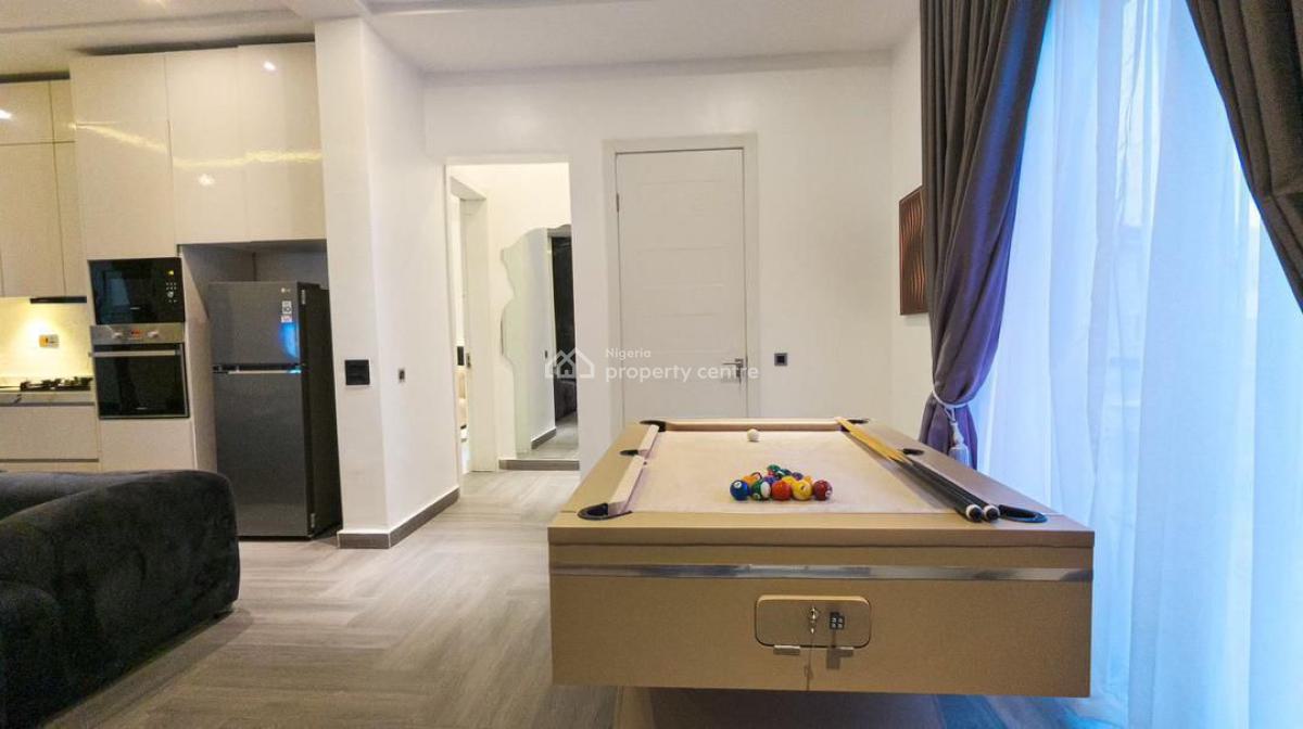 Brand New 2 Beds Luxe with Ps5 Swimming Pool Excellent Services, Lekki Phase 1, Lekki, Lagos, Flat / Apartment Short Let