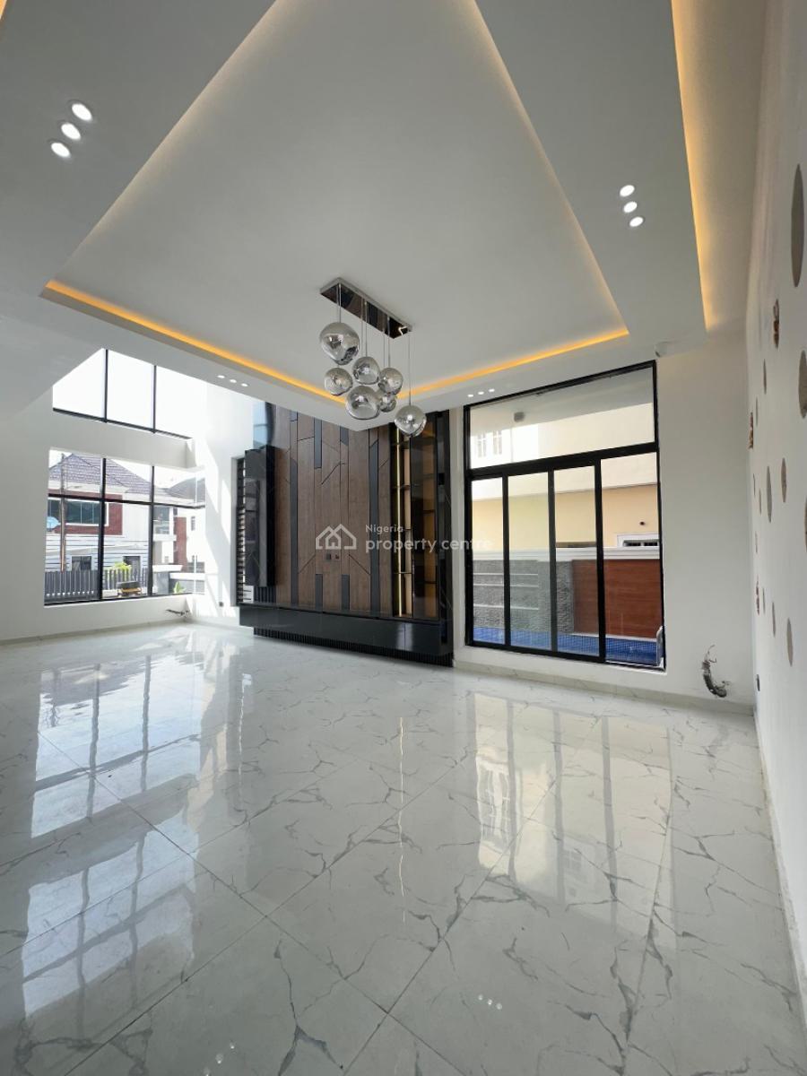 Newly Built Luxury 5 Bedroom Detached Duplex with a Swimming Pool, Lekki County, Ikota, Lekki, Lagos, Detached Duplex for Sale