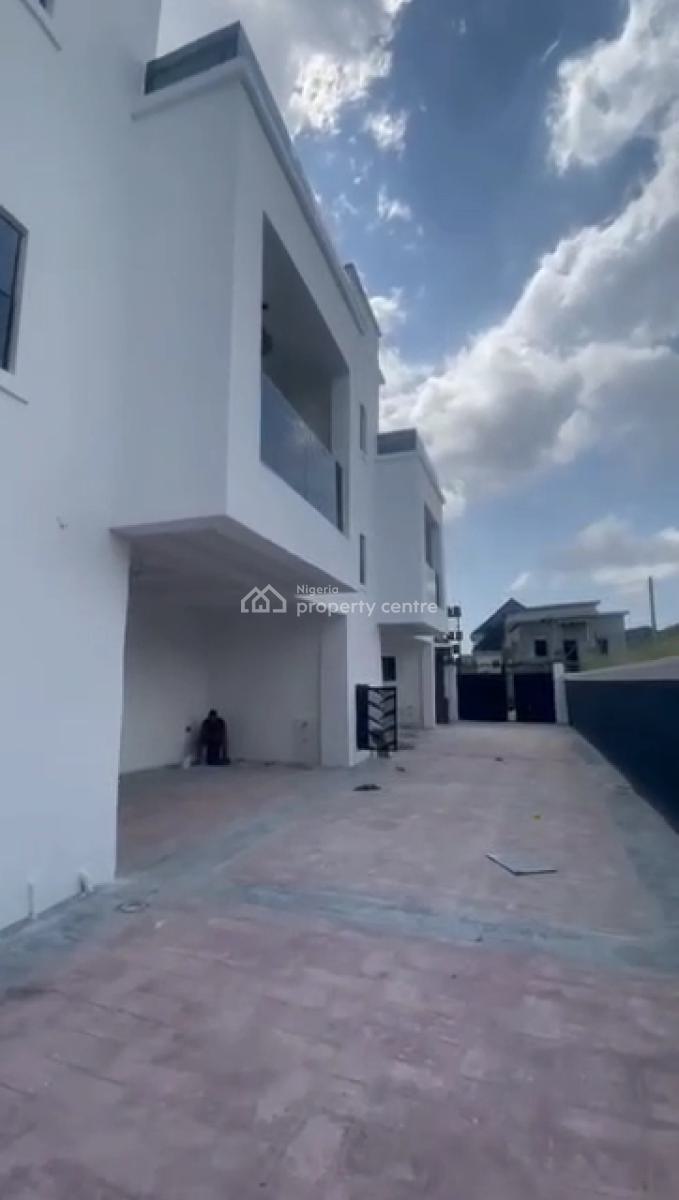 New 4 Rooms and a Parlour Terrace Duplex, Green Field Estate Lagos, Ago Palace, Isolo, Lagos, Terraced Duplex for Sale