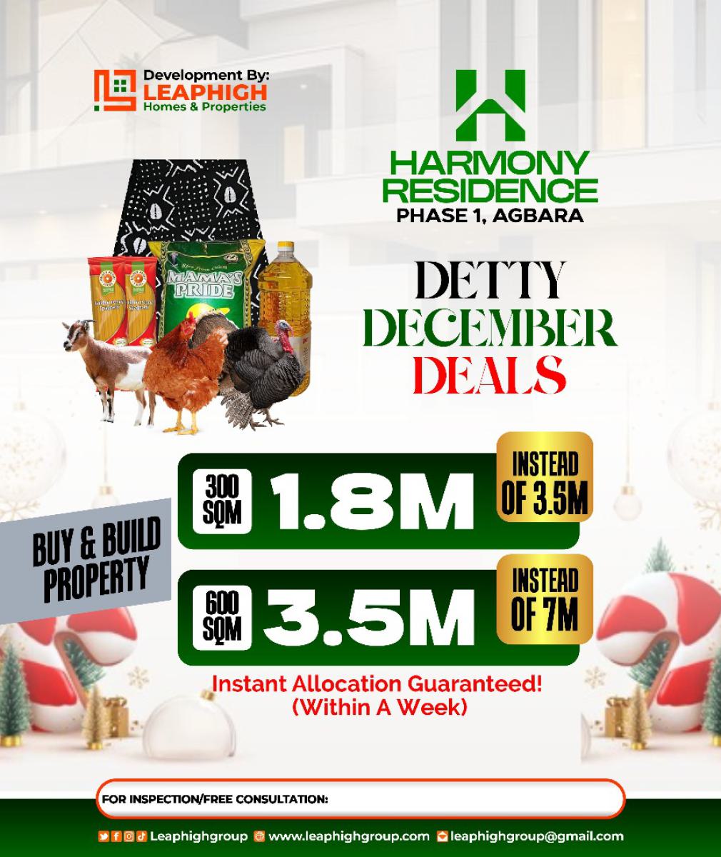 Affordable Plots of Land in Prime Location, Off Lusada-agbara Road, Agbara, Ado-odo/ota, Ogun, Residential Land for Sale