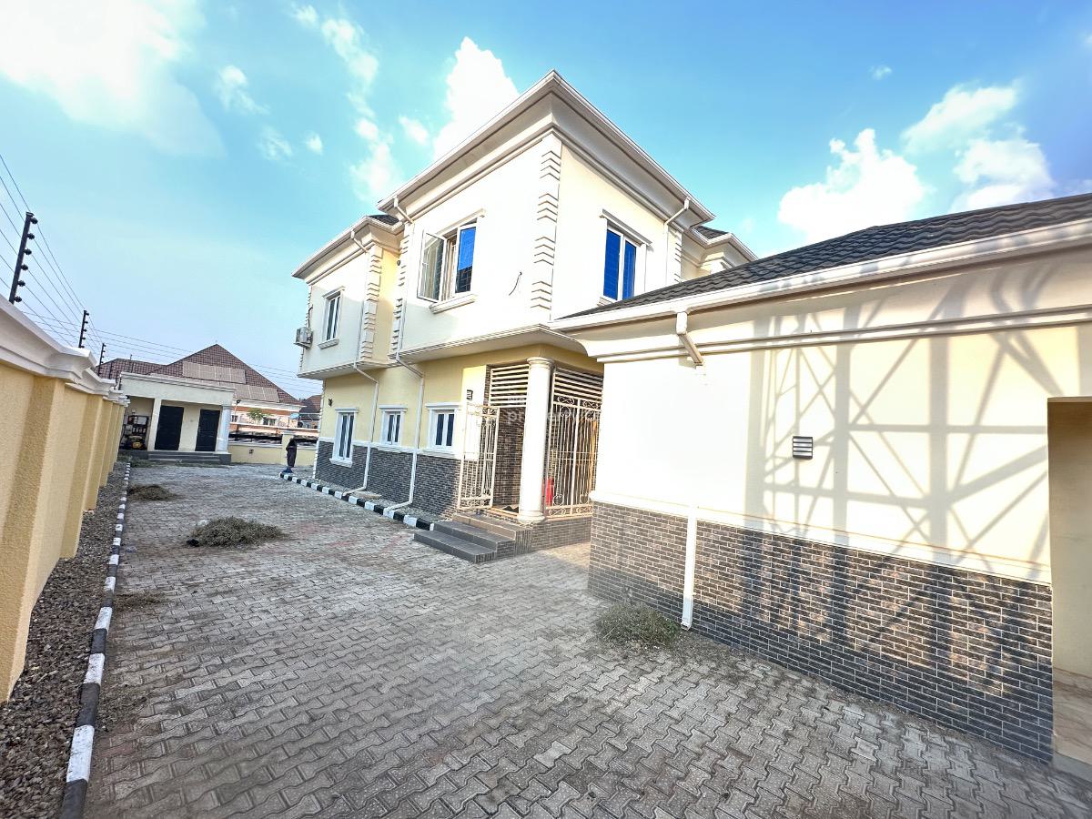 Well Built 4 Bedroom Fully Detached Duplex with Bq, Life Camp, Abuja, Detached Duplex for Sale