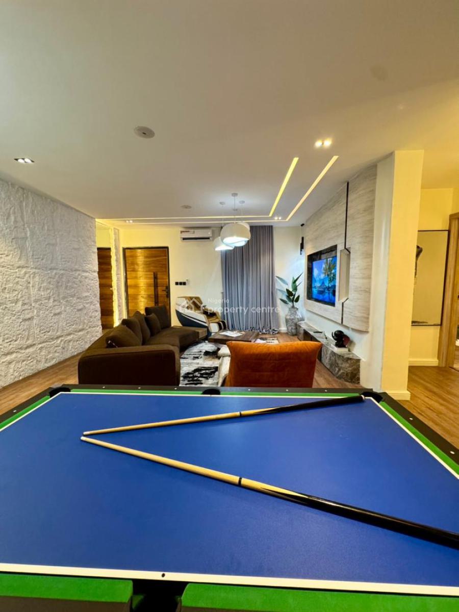 Brand New 2bedroom Apartment with Massage Chair, Ps5,snooker Board,tab, Ikate, Ikate, Lekki, Lagos, Semi-detached Bungalow Short Let