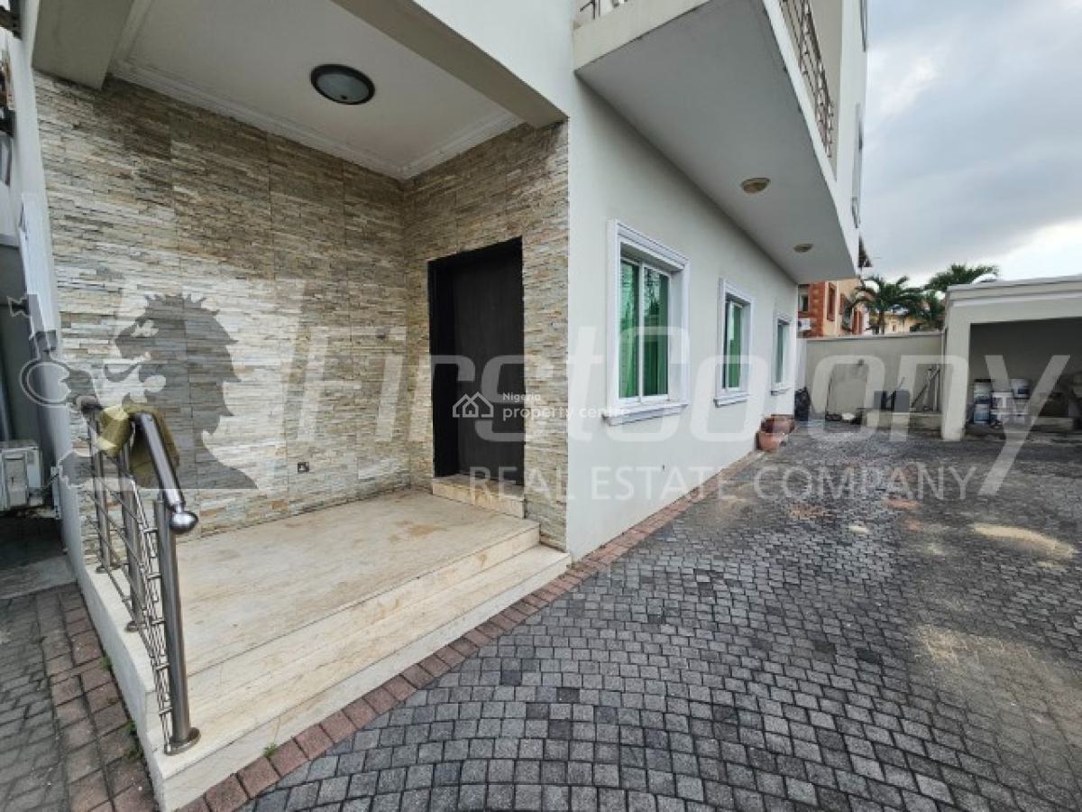 Private 5 Bedroom Detached House with 2-bq, Osborne, Ikoyi, Lagos, Detached Duplex for Rent