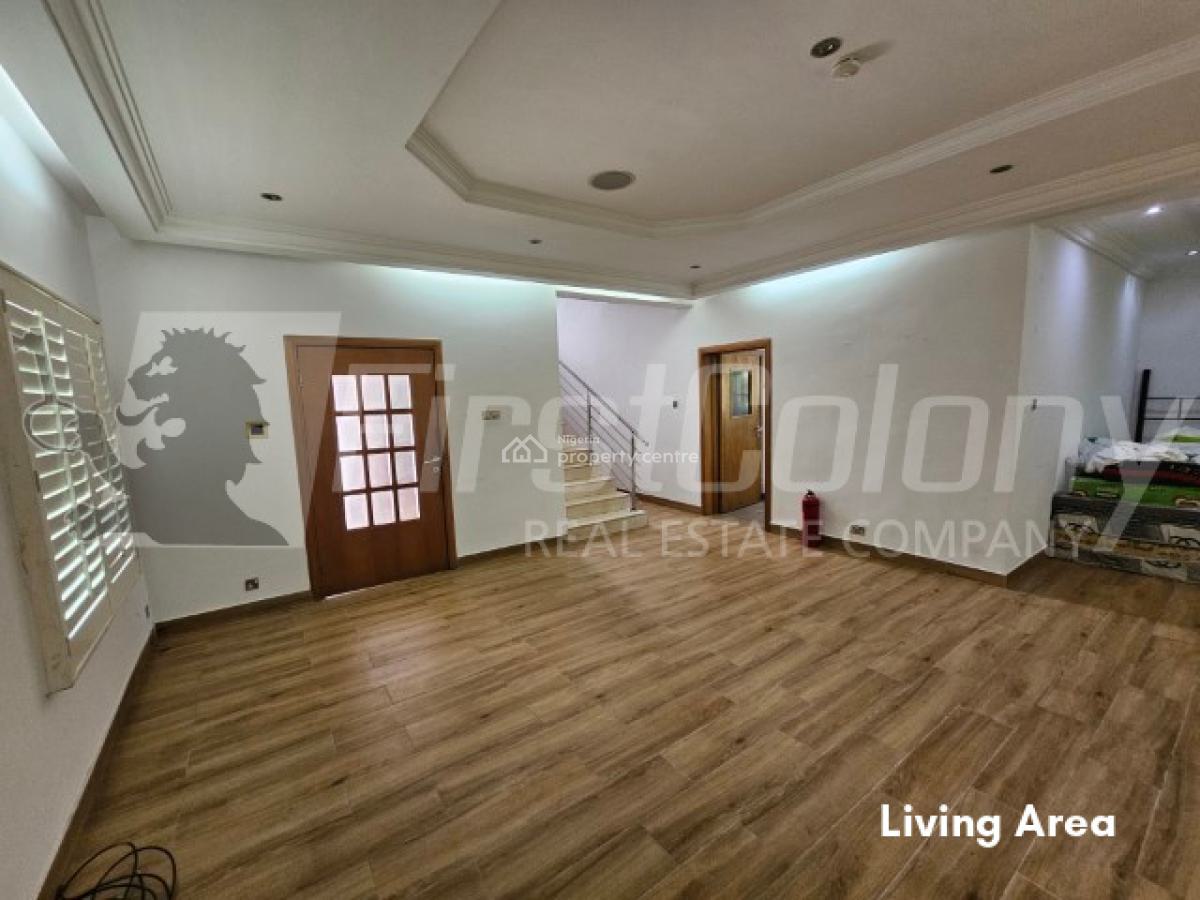 Private 5 Bedroom Detached House with 2-bq, Osborne, Ikoyi, Lagos, Detached Duplex for Rent