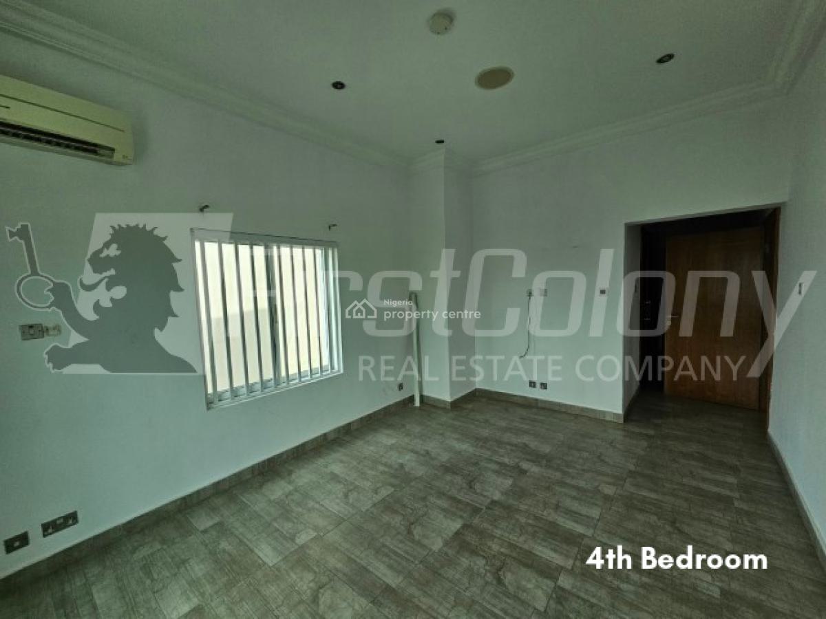 Private 5 Bedroom Detached House with 2-bq, Osborne, Ikoyi, Lagos, Detached Duplex for Rent