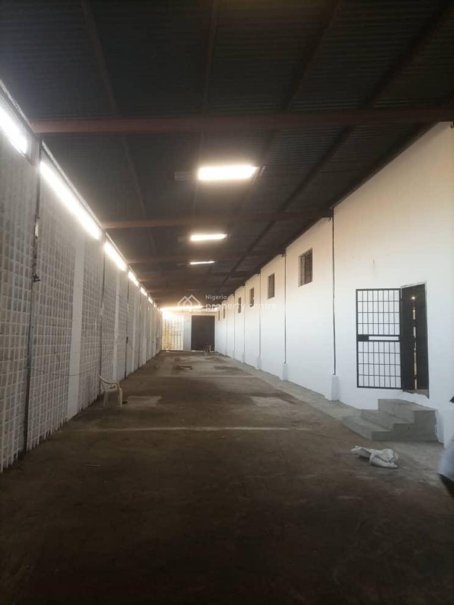 Warehouse in a Good Location, Ajao Estate International Airport, Oke Afa, Isolo, Lagos, Warehouse for Sale