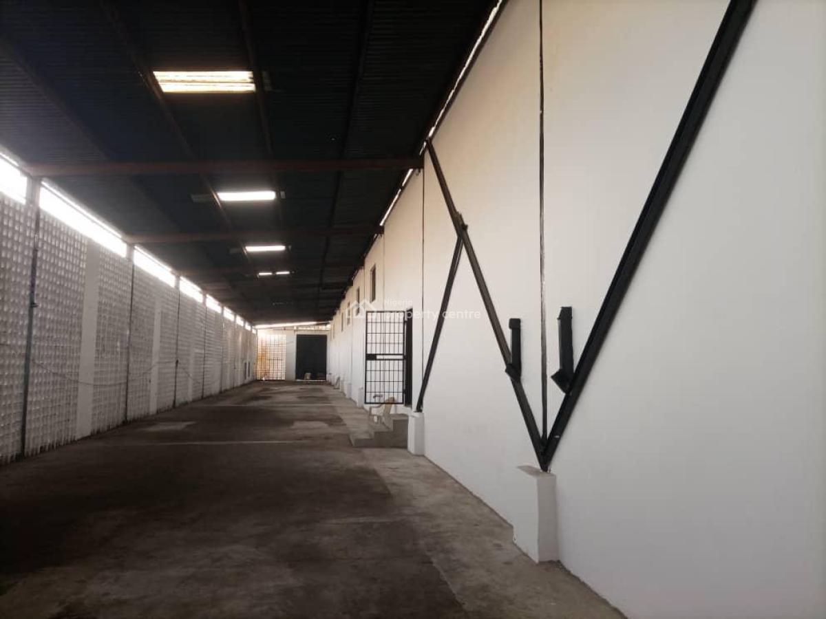 Warehouse in a Good Location, Ajao Estate International Airport, Oke Afa, Isolo, Lagos, Warehouse for Sale