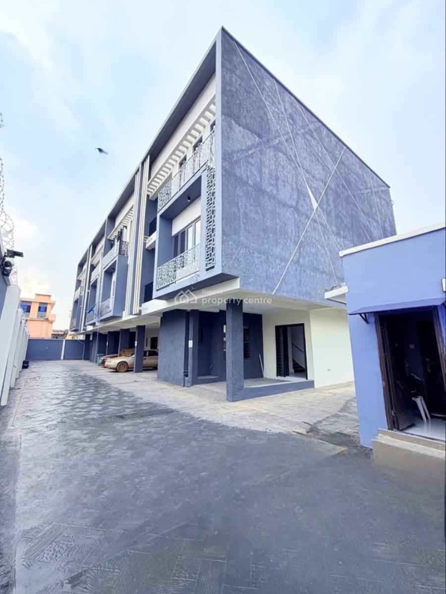Exquisite 4 Bedroom Terrace Duplex with Bq in Serene Environment, Ogba, Ikeja, Lagos, Terraced Duplex for Sale