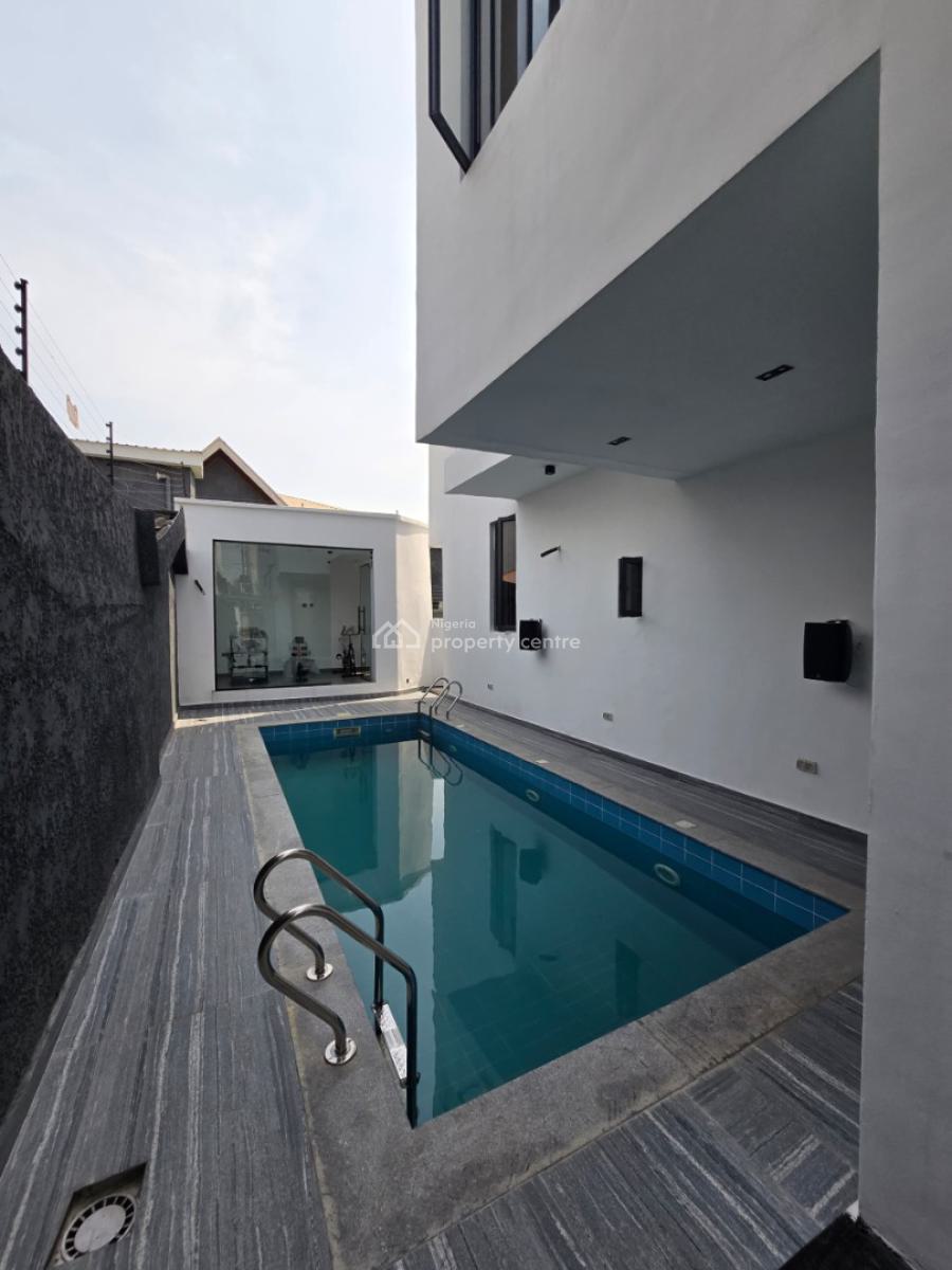 Exquisite Crafted Luxurious 5 Bedroom Detached House with Swimming Poo, Lekki Phase 1, Lekki, Lagos, Detached Duplex for Sale