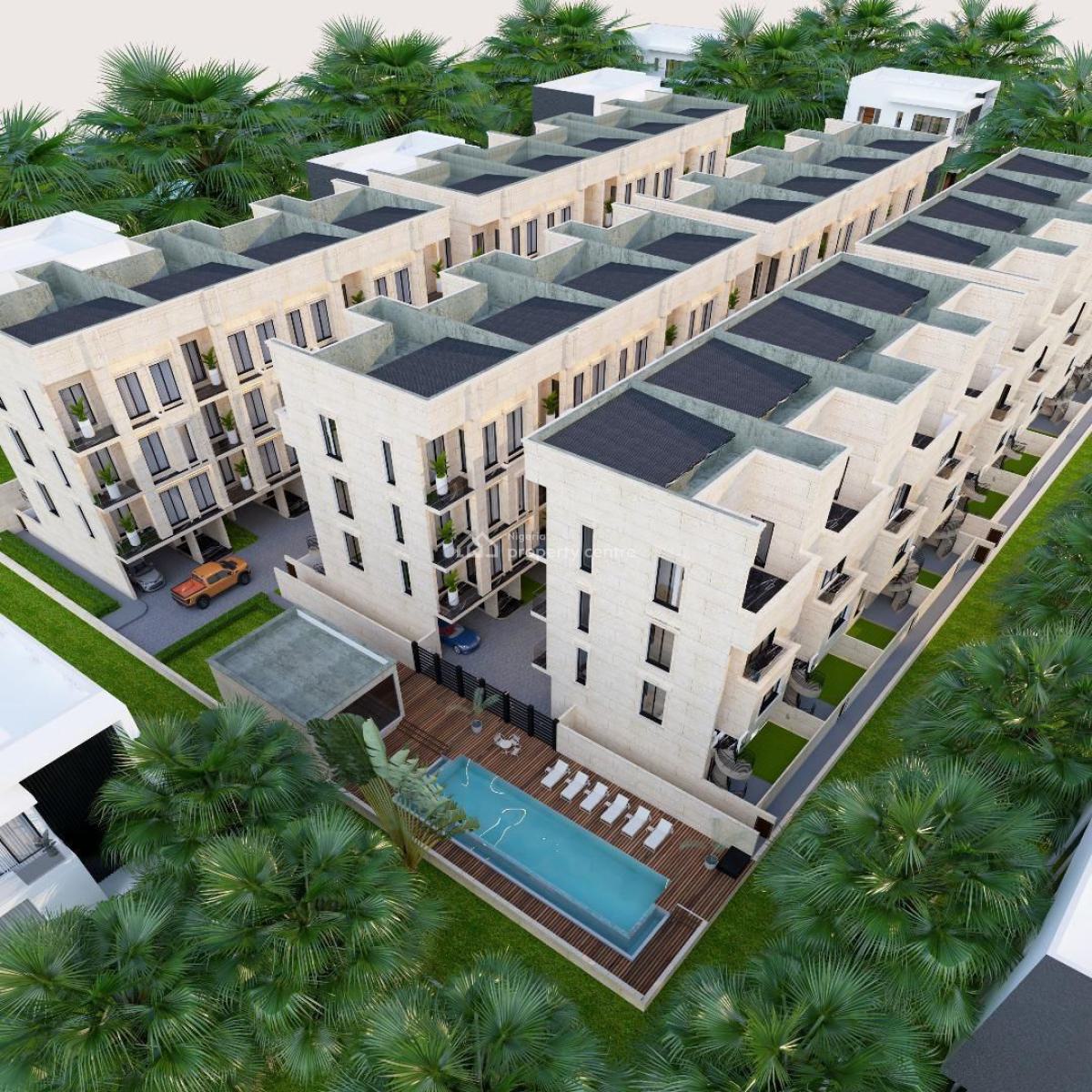 4 Bedroom Terrace Duplex with Gym, Swimming Pool, Elevator & 2 Bqs, Ikoyi, Lagos, Terraced Duplex for Sale