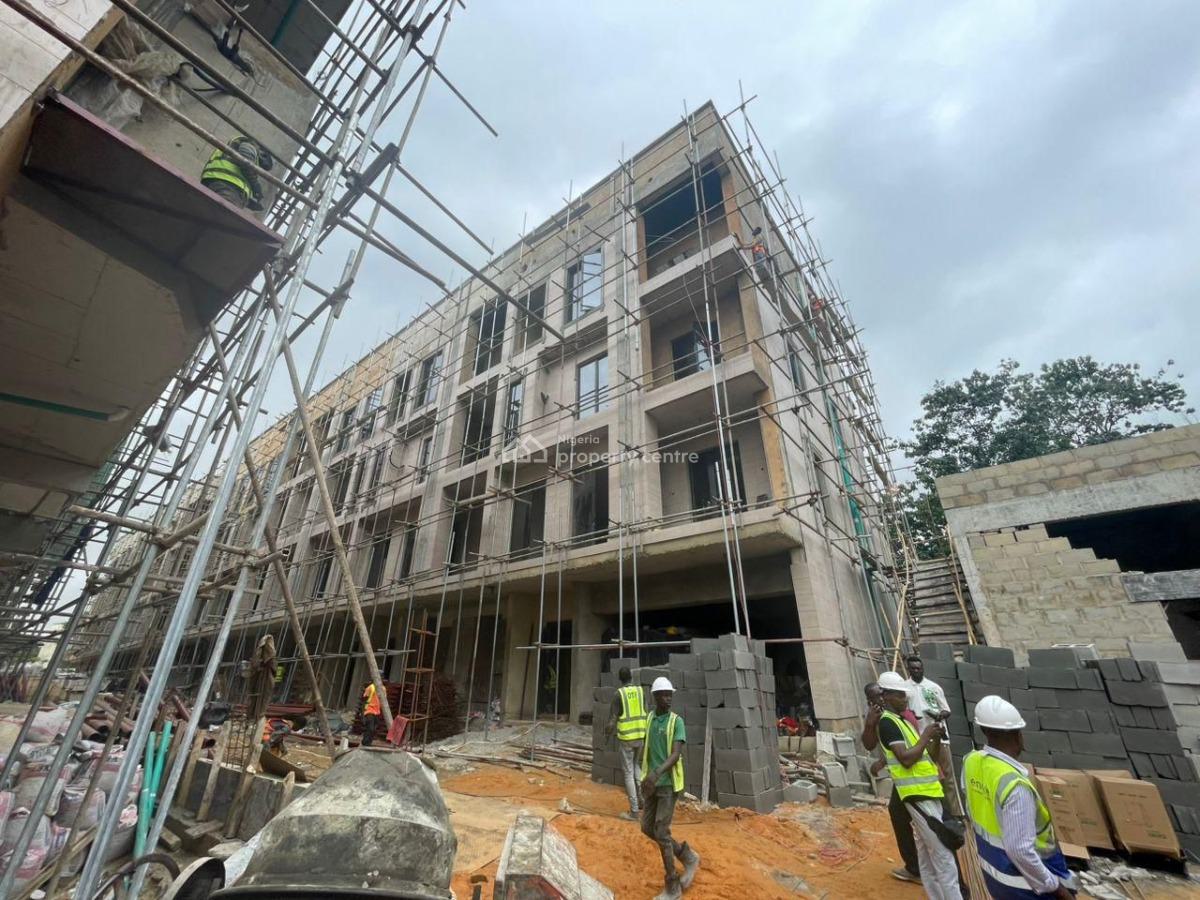 4 Bedroom Terrace Duplex with Gym, Swimming Pool, Elevator & 2 Bqs, Ikoyi, Lagos, Terraced Duplex for Sale