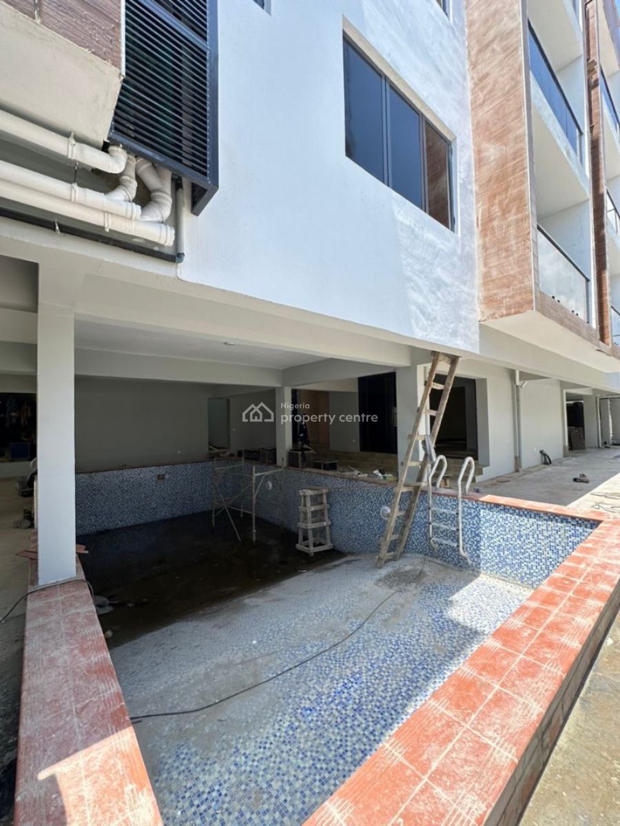 Newly Built  2 Bedroom Apartment with L Pool, Gym and Bq, Lekki Phase 1, Lekki, Lagos, Flat / Apartment for Sale