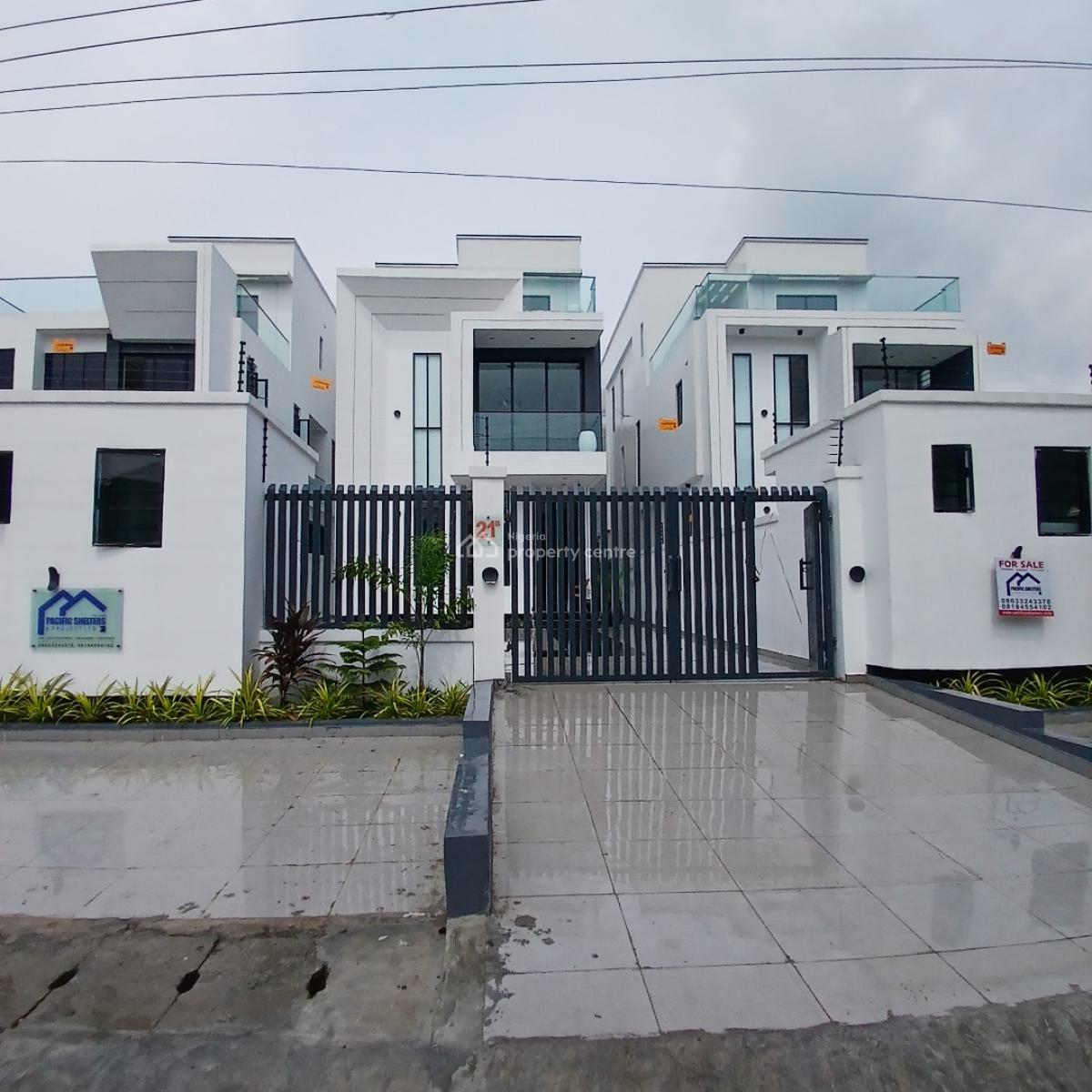 Luxury 6 Bedroom Detached Duplex  with Pool and Bq,cinema and Rooftop, Lekki Phase 1, Lekki, Lagos, Detached Duplex for Sale