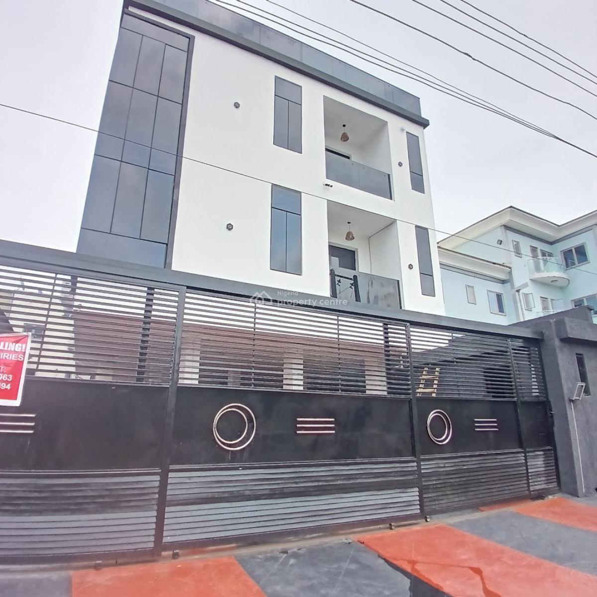 Luxury 3 Bedroom Apartment with Bq and Elevator, Lekki Phase 1, Lekki, Lagos, Flat / Apartment for Sale