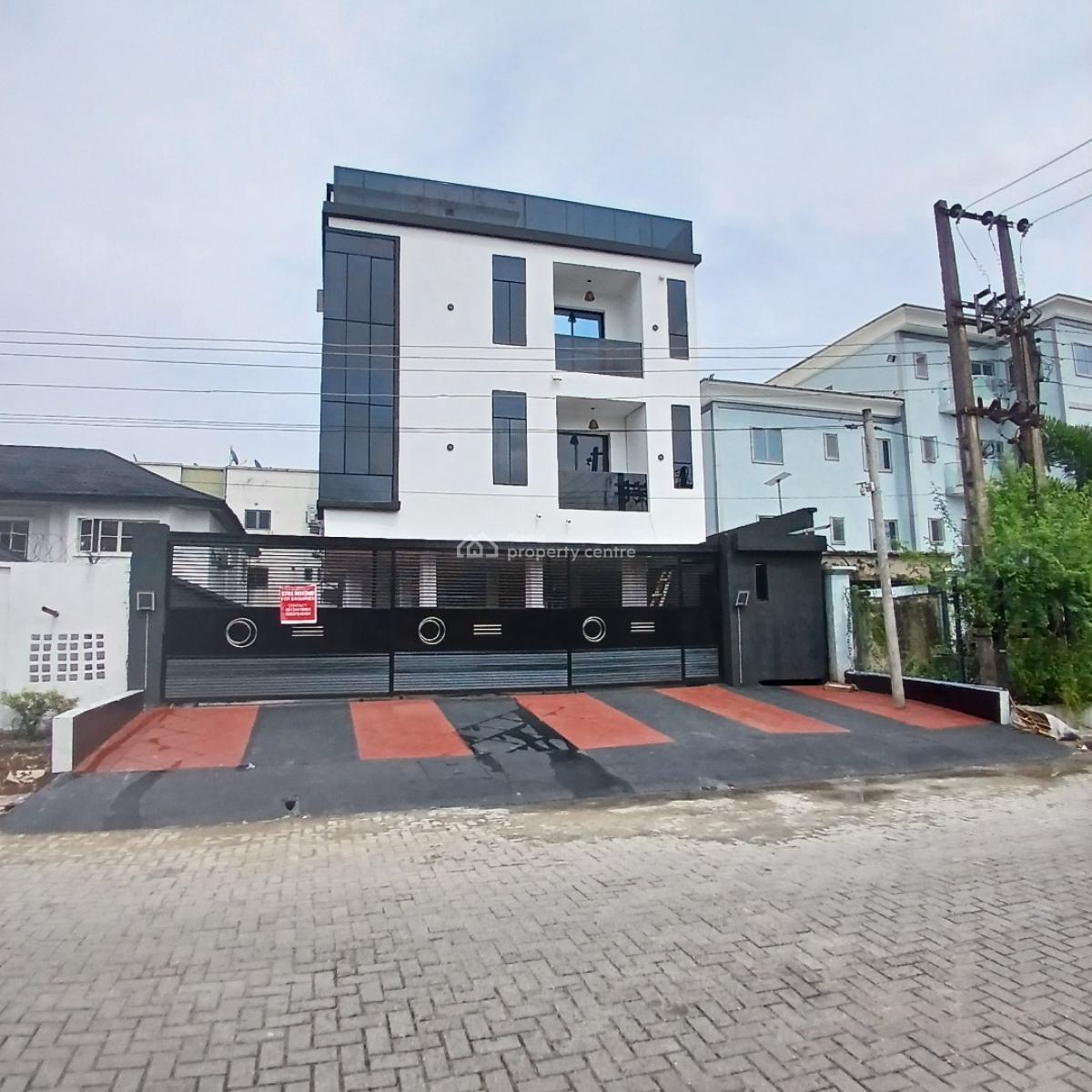 Newly Built 2 Bedroom Apartment with Bq and Elevator, Lekki Phase 1, Lekki, Lagos, Flat / Apartment for Sale