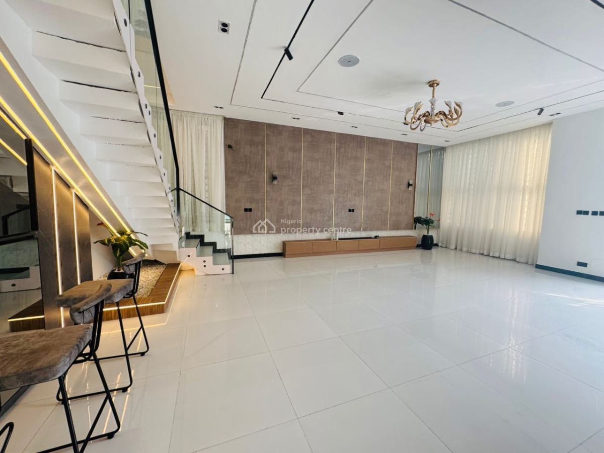 Luxury 5-bedroom Fully Automated Duplex with Swimming Pool & Cinema, Lekki Phase 2, Lekki, Lagos, Detached Duplex for Sale