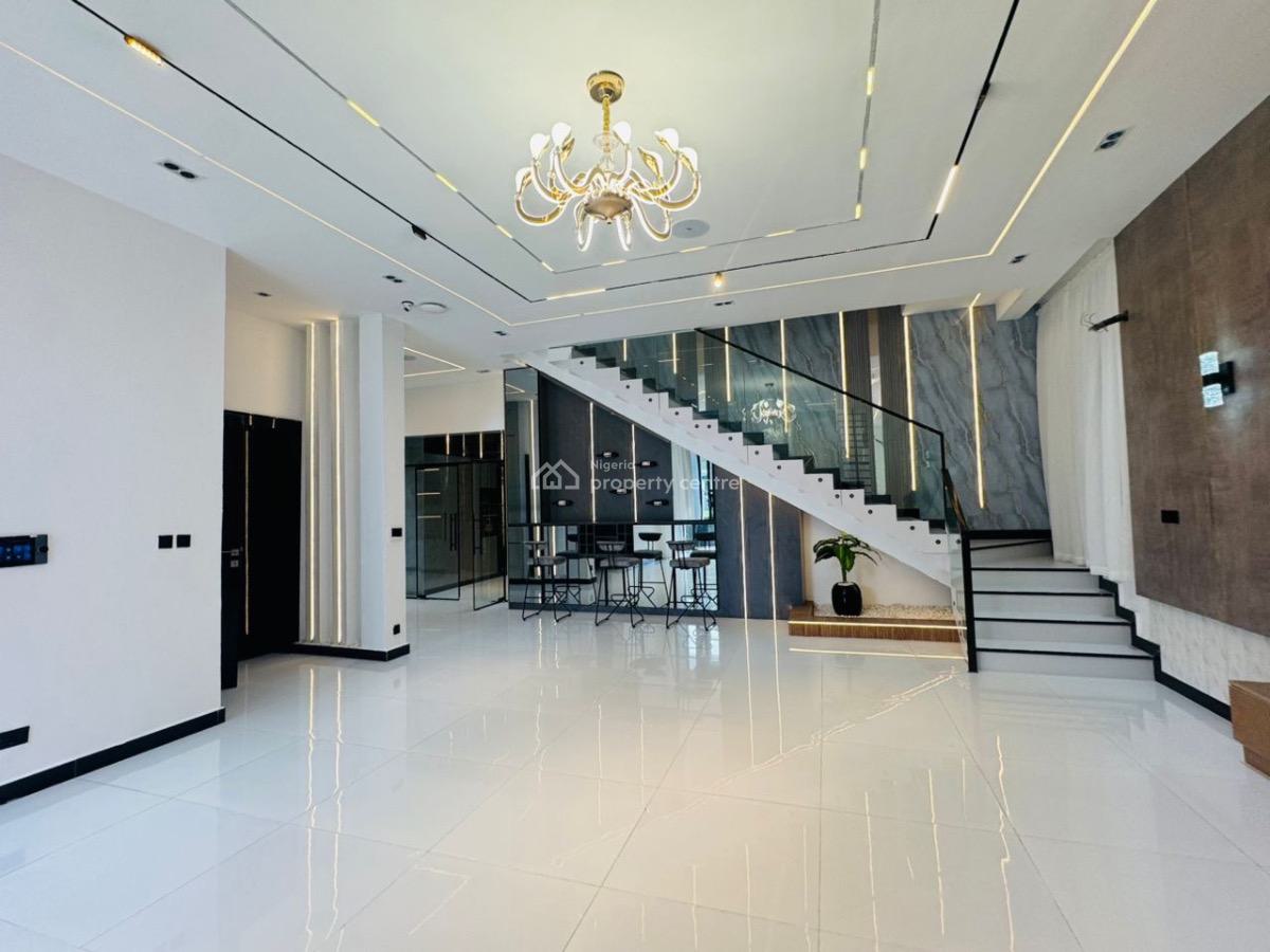 Luxury 5-bedroom Fully Automated Duplex with Swimming Pool & Cinema, Lekki Phase 2, Lekki, Lagos, Detached Duplex for Sale