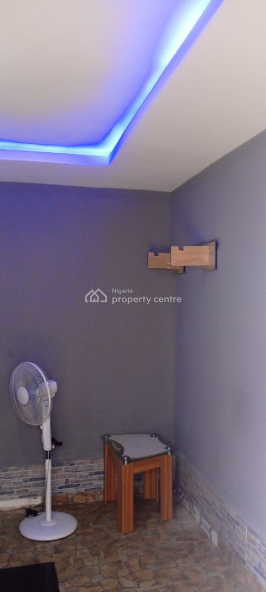 Lovely Furnished Single Room Self Contained, 25 Minutes Drive From Ikeja Airport, Asese, Asese, Ibafo, Ogun, Self Contain (single Rooms) Short Let