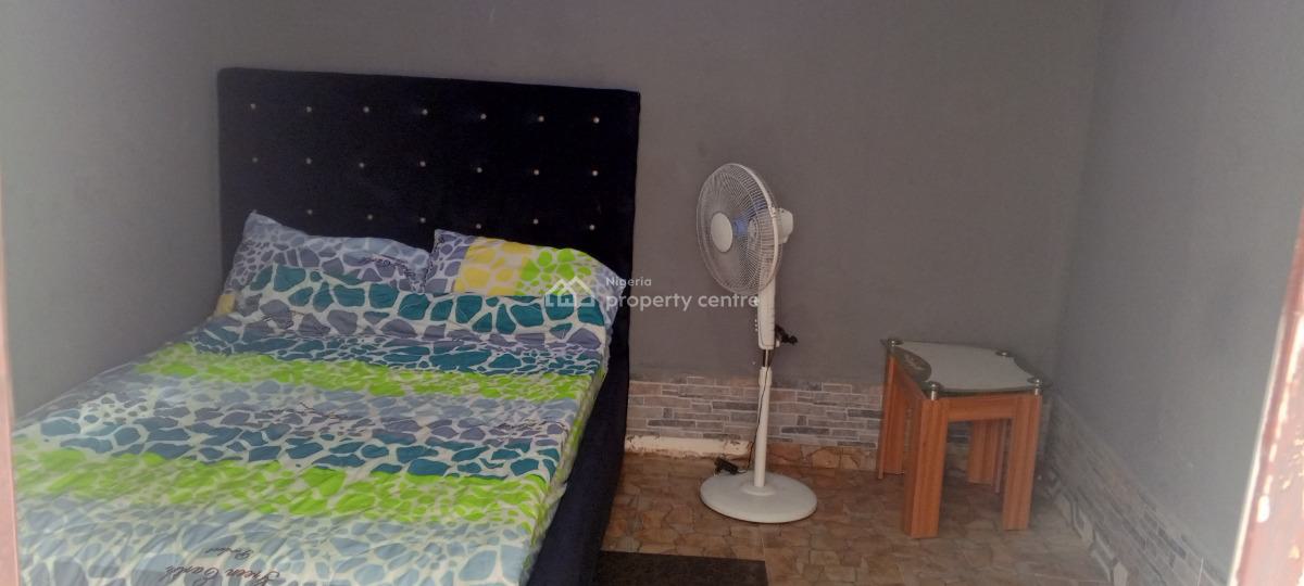 Lovely Furnished Single Room Self Contained, 25 Minutes Drive From Ikeja Airport, Asese, Asese, Ibafo, Ogun, Self Contain (single Rooms) Short Let