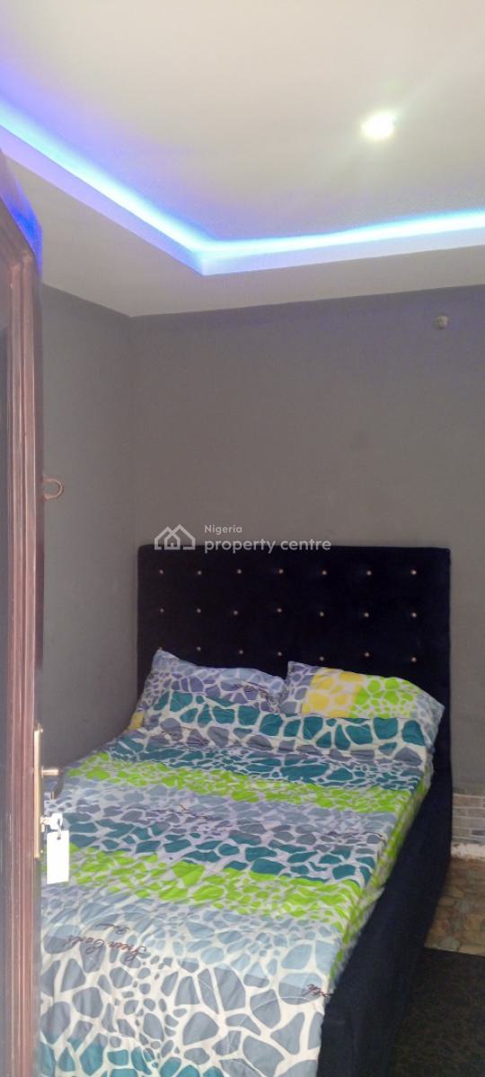 Lovely Furnished Single Room Self Contained, 25 Minutes Drive From Ikeja Airport, Asese, Asese, Ibafo, Ogun, Self Contain (single Rooms) Short Let