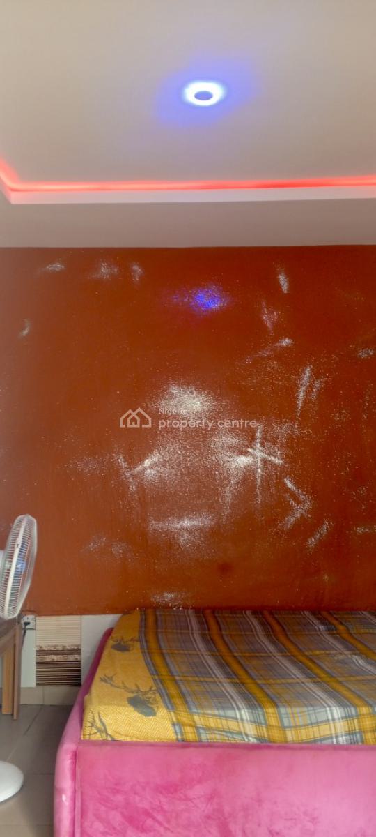 Lovely Furnished Single Room Self Contained, 25 Minutes Drive From Ikeja Airport, Asese, Asese, Ibafo, Ogun, Self Contain (single Rooms) Short Let