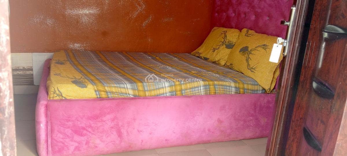 Lovely Furnished Single Room Self Contained, 25 Minutes Drive From Ikeja Airport, Asese, Asese, Ibafo, Ogun, Self Contain (single Rooms) Short Let